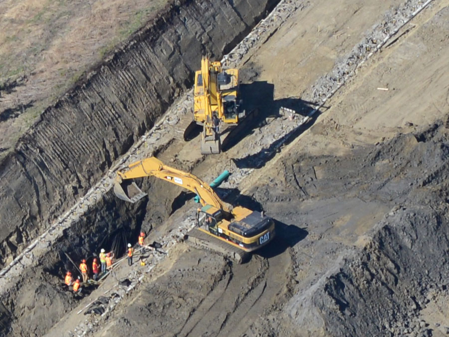 dewatering-arial-view-of-subdivision-excavation